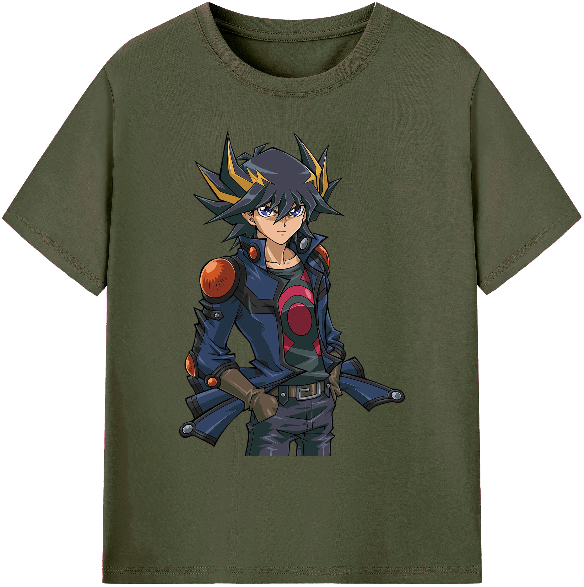 （画像用） 遊☆戯☆王 Yu-Gi-Oh! 綿100％ メンズ半袖Tシャツ｜肌触りやわらか＆通気性